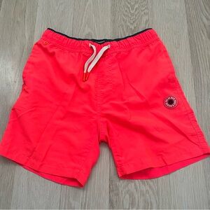 Scotch & Soda boys swim trunks size 10 - fluorescent orange